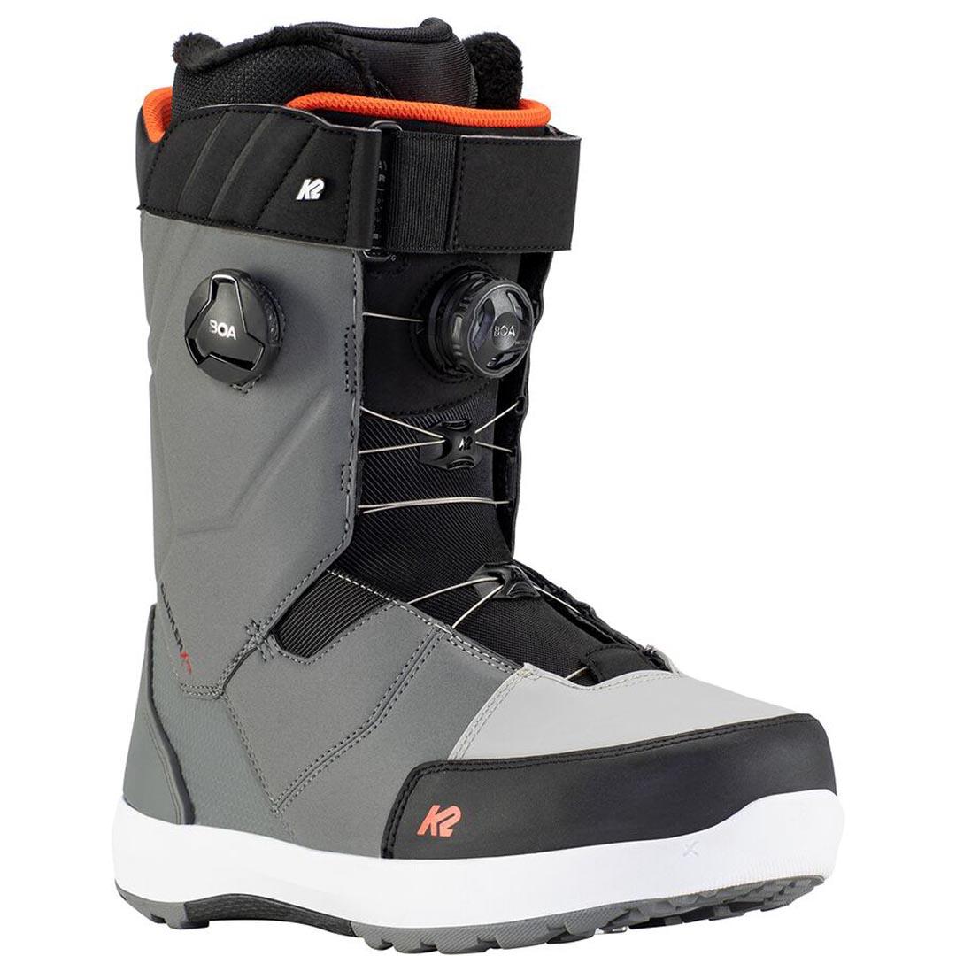 K2 Maysis Clicker X HB Snowboard Boots 2021 Men's Front - Grey